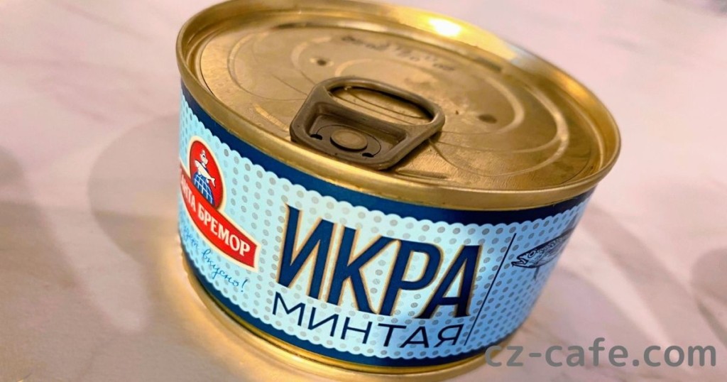 ロシアスーパー明太子缶