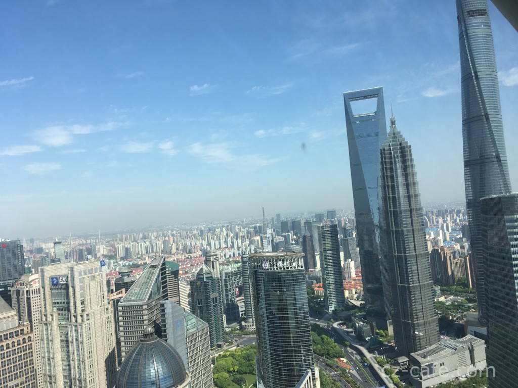 中国　上海の景色