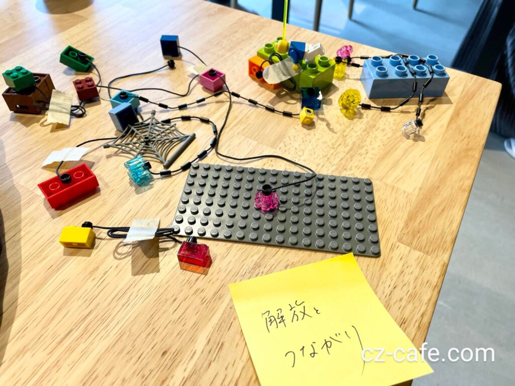 レゴブロックを使ったワークショップ